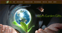 Desktop Screenshot of godsgardengifts.com