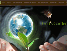 Tablet Screenshot of godsgardengifts.com